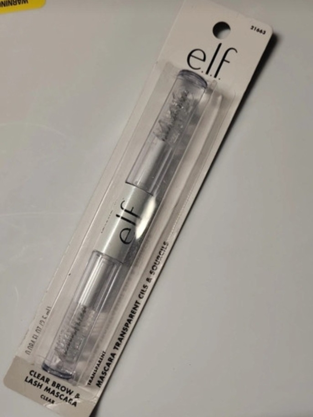 New Elf Clear Brow & Lash Mascara